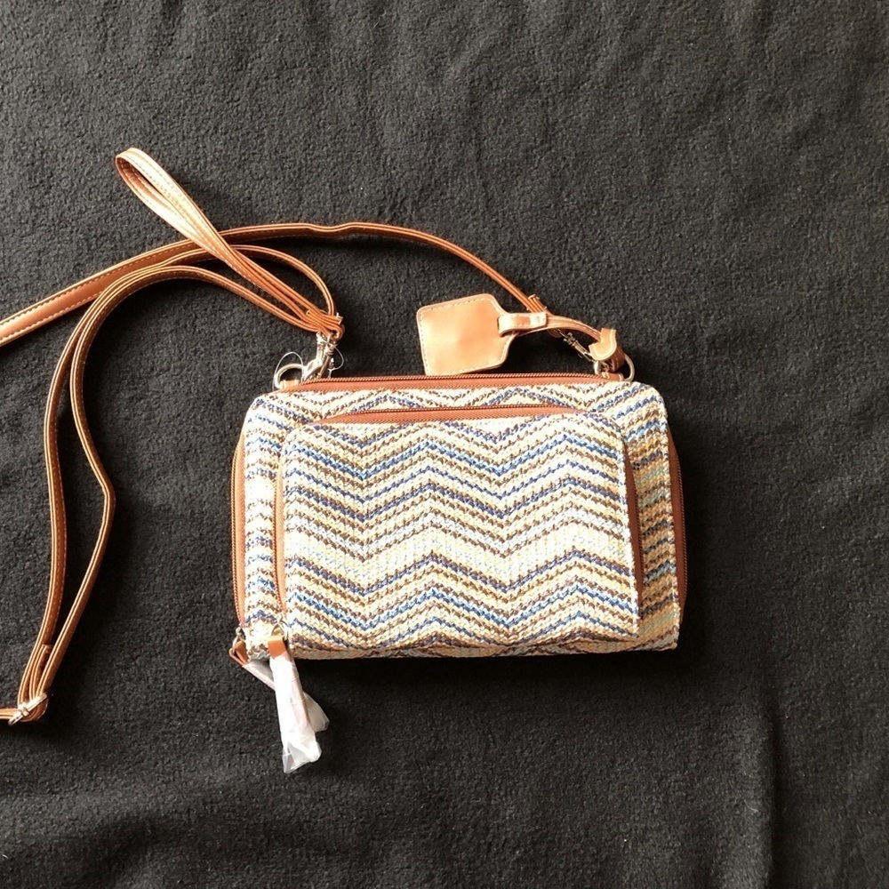 Falls Creek Chevron Clutch/Crossbody NWT